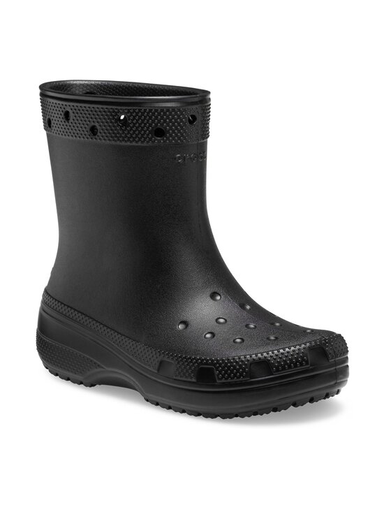 crocs bottes de pluie classic rain boot 208363 noir