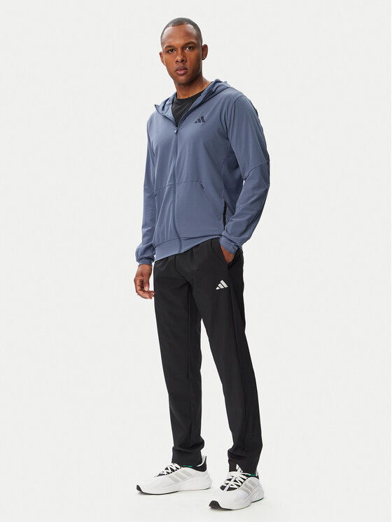 adidas adidas Felpa D4T Workout KS6394 Blu Regular Fit