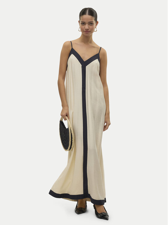 Vero Moda Vero Moda Suvekleit Denise 10329793 Beež Regular Fit