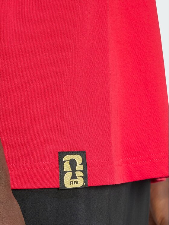 adidas adidas Koszulka techniczna FIFA World Cup 26™ Portugal Czerwony Regular Fit