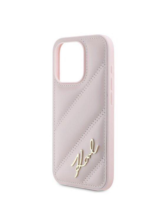 KARL LAGERFELD KARL LAGERFELD Etui na telefon Apple iPhone 15 Pro Max Różowy
