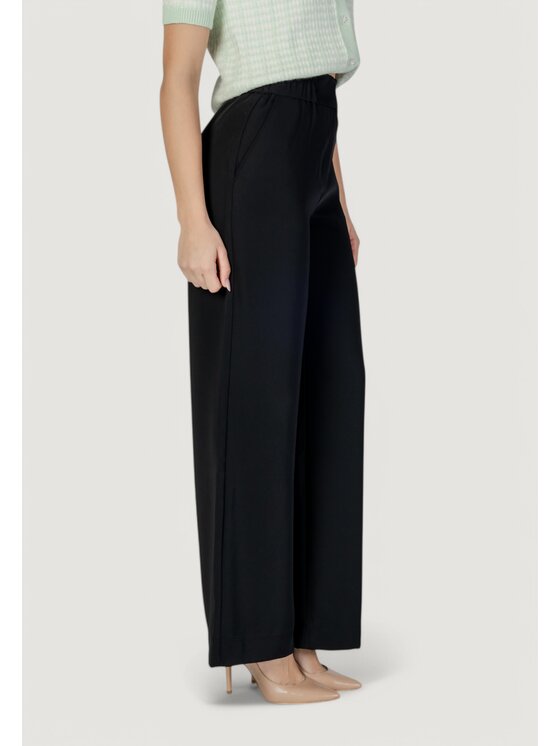 Morgan De Toi Morgan De Toi Pantaloni palazzo 242-PBIRD Nero Palazzo Fit