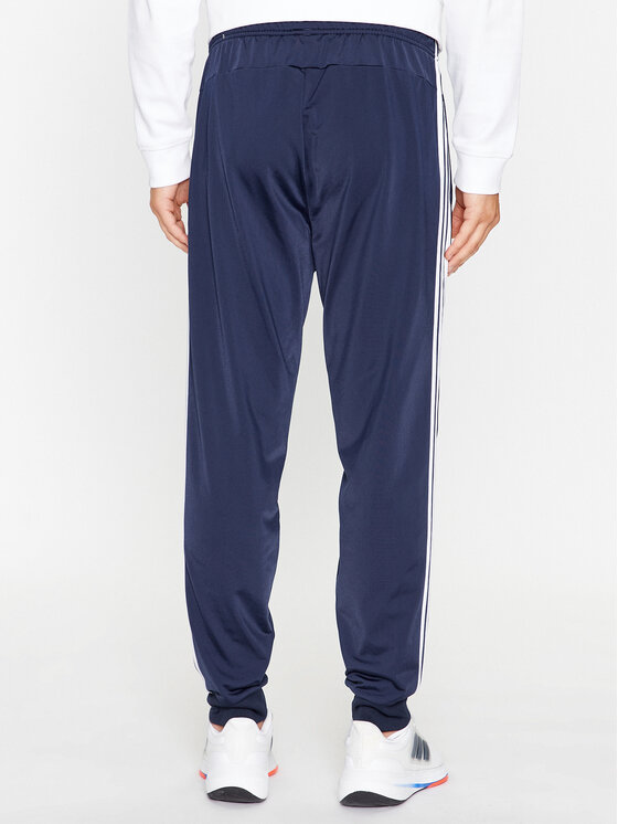 adidas adidas Teplákové nohavice Essentials Warm-Up 3-Stripes H46106 Tmavomodrá Regular Fit