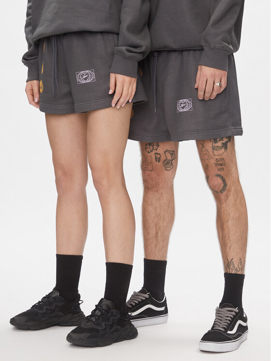Reebok Športové kraťasy Classics Good Vibes Shorts HT6118 Sivá