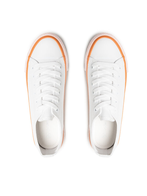 Jenny Fairy Jenny Fairy Sneakers aus Stoff WSK1334-10 Weiß