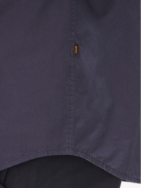 BOSS Boss Koszula Relegant 50518304 Granatowy Regular Fit