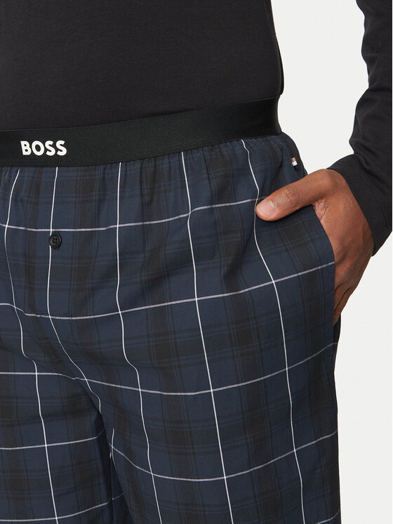 BOSS Boss Pidžama 50527541 Tamnoplava Relaxed Fit