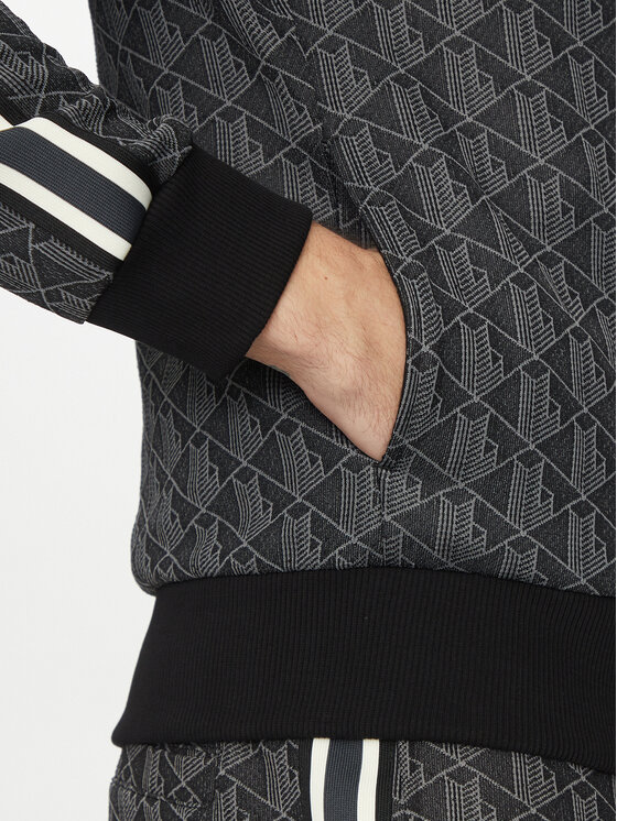 Lacoste Lacoste Džemperis ar kapuci SH1368 Pelēks Regular Fit
