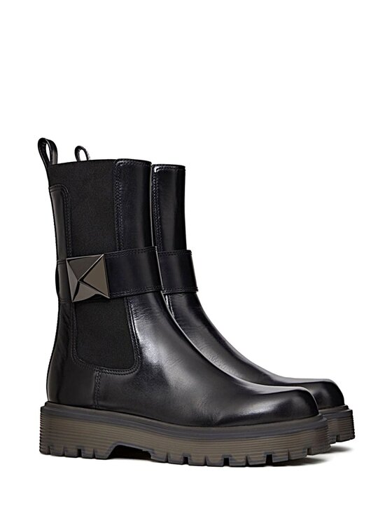 Valentino Garavani Valentino Garavani Μποτάκια 3W2S0FY1 Μαύρο