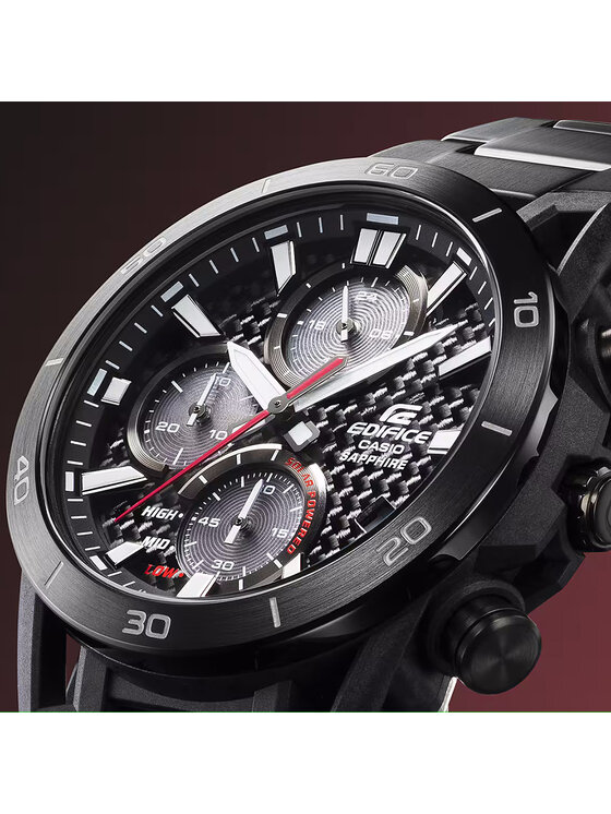 Casio Casio Zegarek EFS-S640DC-1AVUEF Czarny