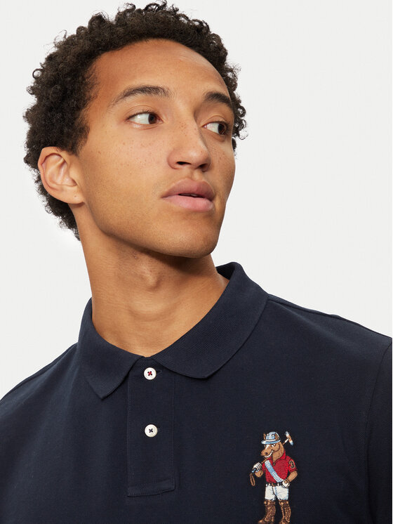 U.S. Polo Assn. U.S. Polo Assn. Polo marškinėliai MUP3056 Tamsiai mėlyna Regular Fit