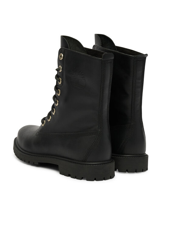 Timberland Timberland Gležnjarji Premium 8 Inch Lace Up Wp TB0A43MXW021 Črna