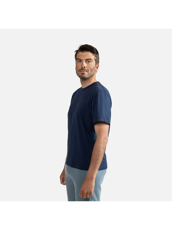 Rossignol Rossignol T-Shirt Cliffside Tee Granatowy Regular Fit