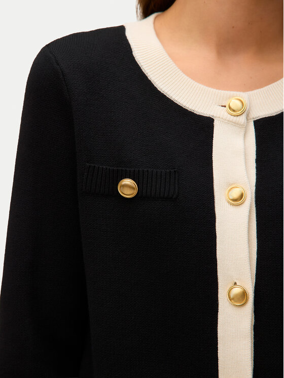 Vero Moda Vero Moda Kardigan Oli 10336384 Černá Regular Fit