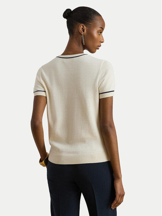 LAUREN RALPH LAUREN LAUREN RALPH LAUREN Sveter 200P08788001 Écru Relaxed Fit
