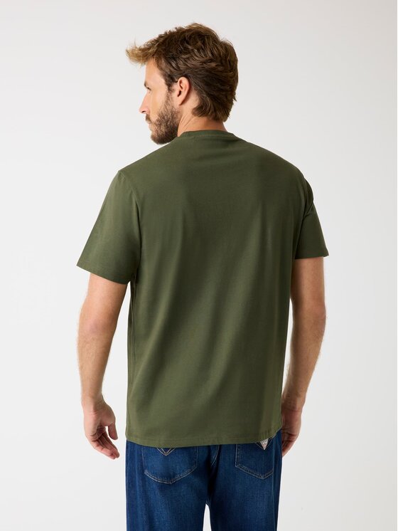 Guess Guess T-shirt M5BI09 K8FQ4 Verde Regular Fit