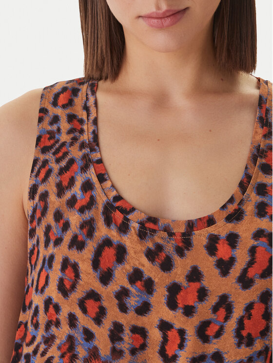 LOLA CASADEMUNT LOLA CASADEMUNT Top MS2615033 Smeđa Regular Fit