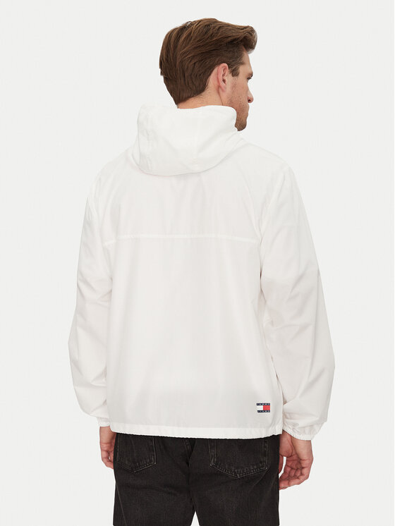 Tommy Jeans Tommy Jeans Geacă de vânt Chicago DM0DM20204 Écru Regular Fit