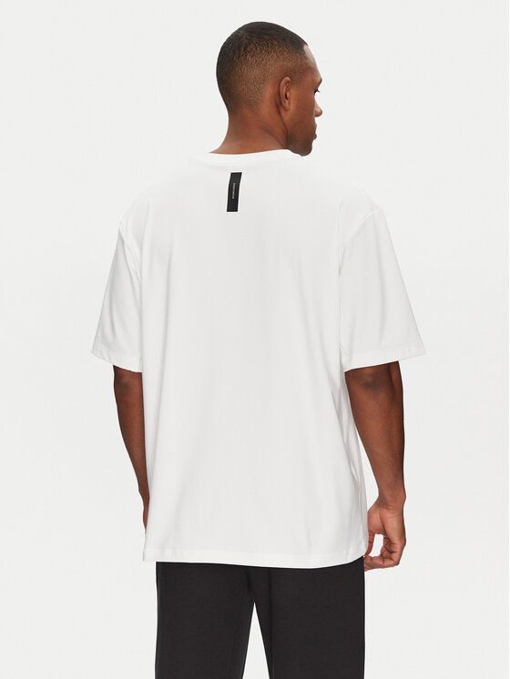 adidas adidas T-Shirt Z.N.E. JC5482 Biały Loose Fit