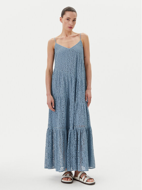 MICHAEL Michael Kors MICHAEL Michael Kors Poletna obleka MS582IDH68 Svetlo modra Regular Fit