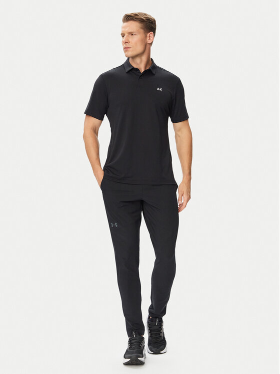 Under Armour Under Armour Polo majica Pique 6012303 Črna Regular Fit