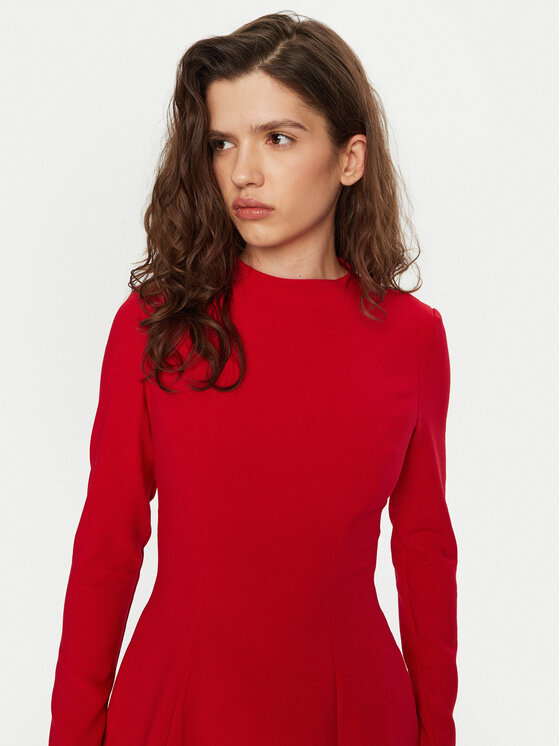 BARDOT BARDOT Коктейльна сукня Delphi 59527DB Червоний Regular Fit