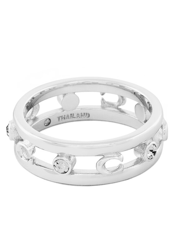 Coach Coach 3er-Set Ringe 37506210 Silberfarben