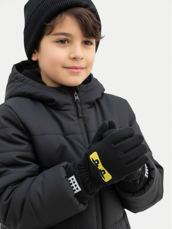 LEGO LEGO Bērnu cimdi Lwasmus 600 11010214 Melns