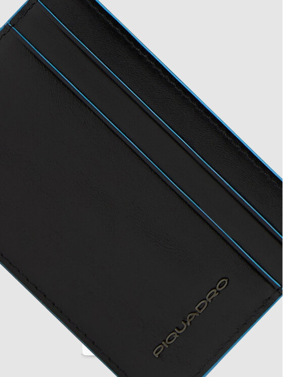 Piquadro Piquadro Pouzdro na kreditní karty 13647 Černá