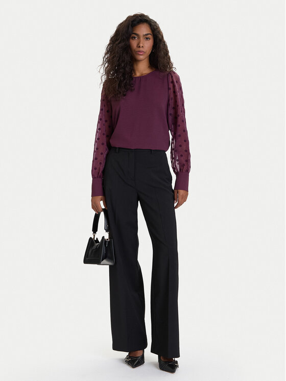 Vero Moda Vero Moda Blúzka Alva 10337474 Fialová Regular Fit