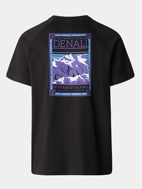 The North Face The North Face T-shirt NF0A87NU Crna Regular Fit