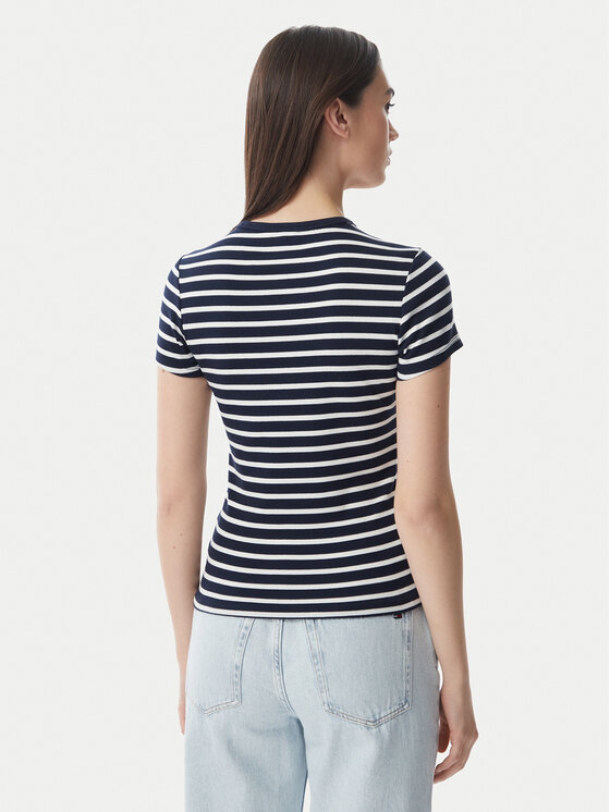 Tommy Jeans Tommy Jeans T-särk DW0DW17383 Tumesinine Regular Fit