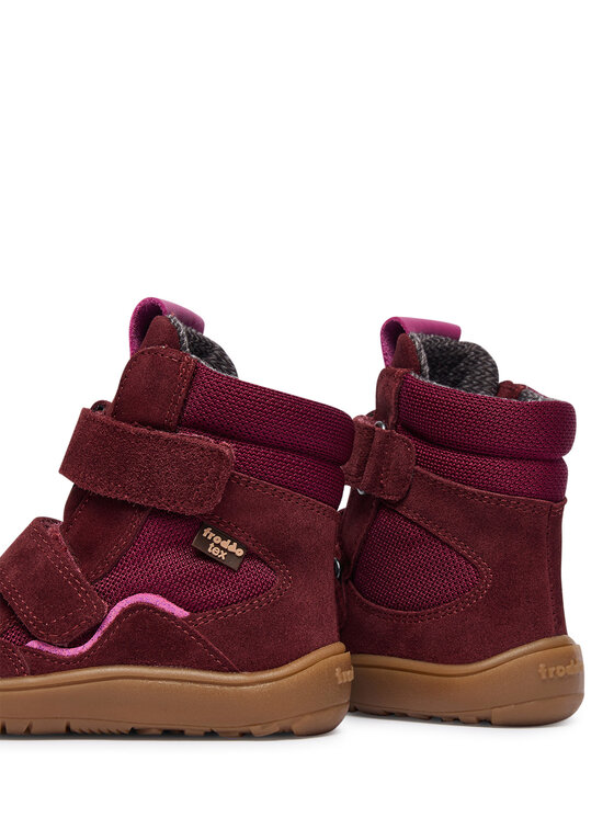 Froddo Froddo Cizme Barefoot Tex Winter Tl G3160247-6T S Vișiniu