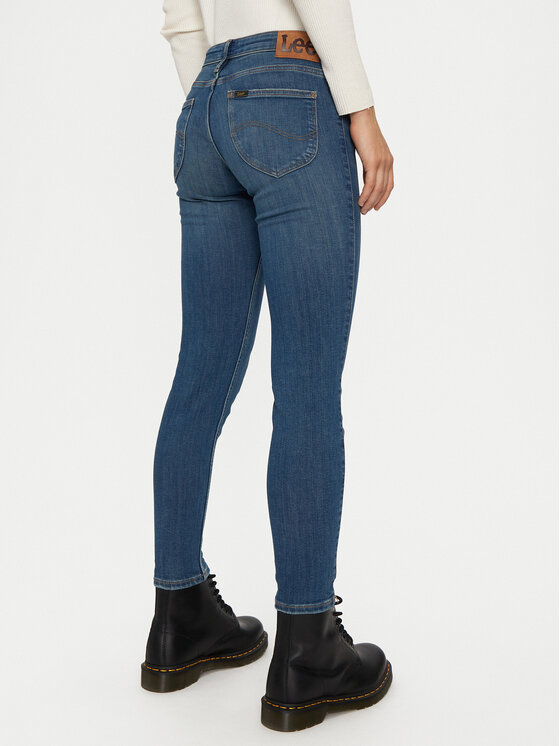 Lee Lee Jeansy 112355242 Modrá Regular Fit