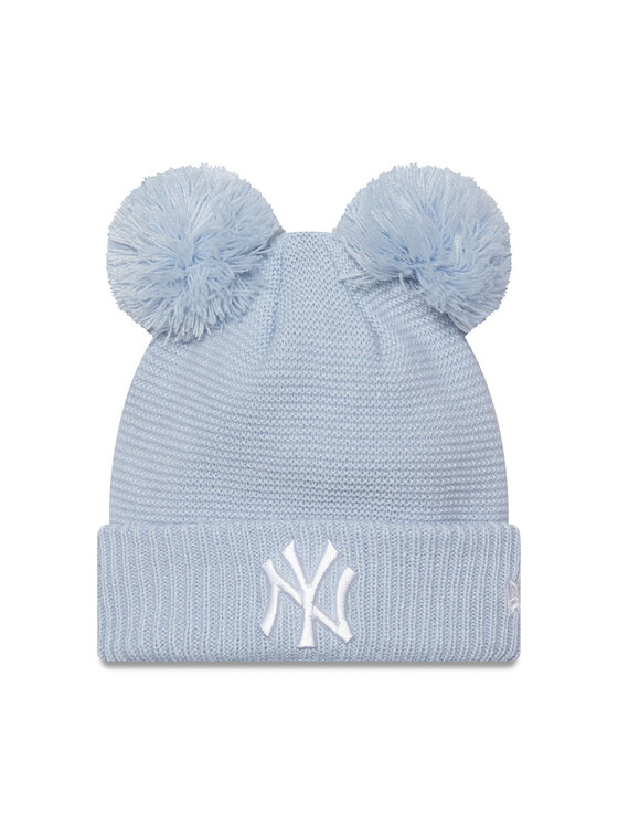 New Era New Era Căciulă Double Pom Bea 60565276 Albastru celest