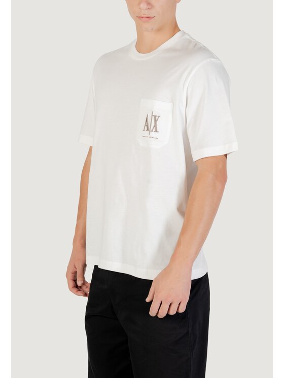 Armani Exchange Armani Exchange T-Shirt XM000366 AF12308 Biały Shirt Fit