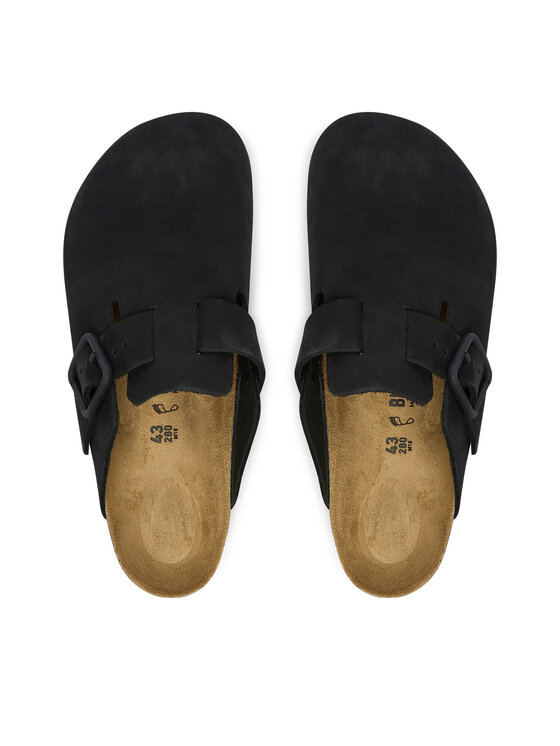Birkenstock Birkenstock Klapki Boston Wire Buckle 1031585 Czarny