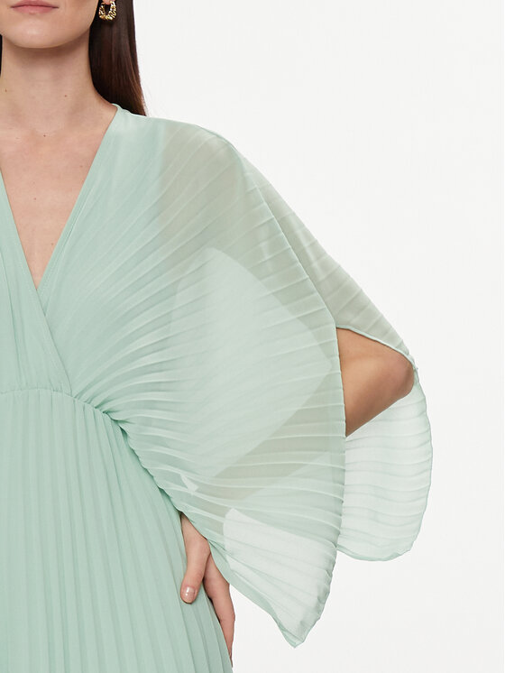Kontatto Kontatto Rochie cocktail SU300 Verde Regular Fit