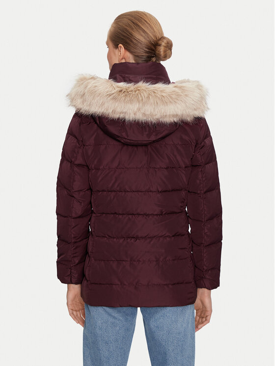 Tommy Hilfiger Tommy Hilfiger Pernata jakna WW0WW43600 Ljubičasta Regular Fit