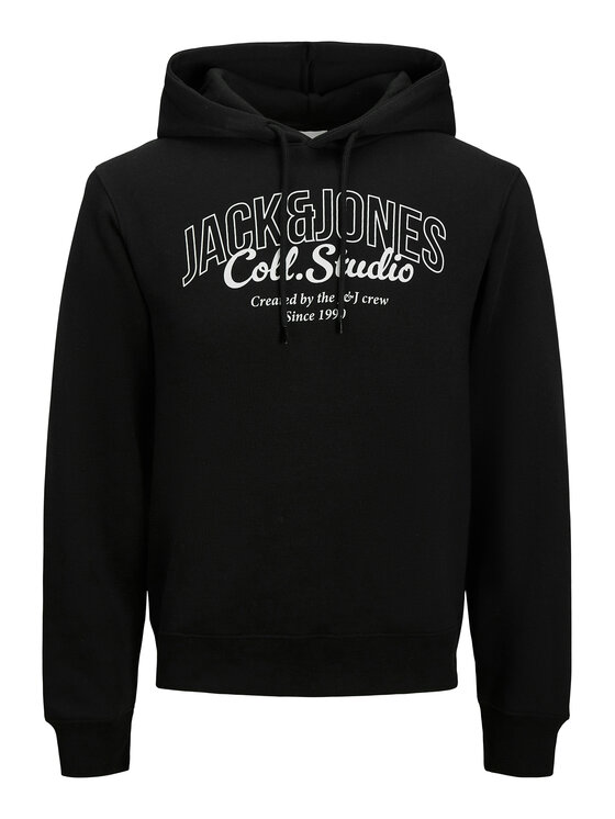 Jack & Jones Jack&Jones Komplektas: marškinėliai, džemperis ir kelnės Makoto 12287681 Juoda Regular Fit