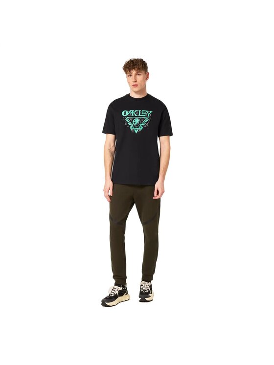 Oakley Oakley T-Shirt FOA404837 Czarny Regular Fit