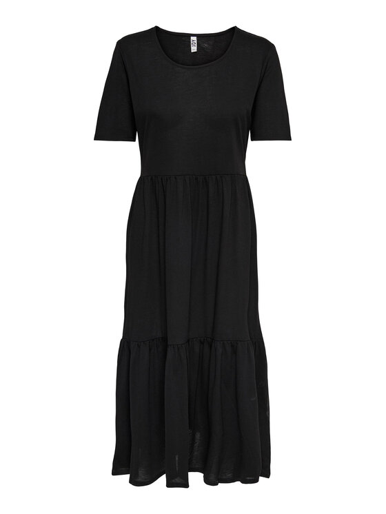 JDY JDY Sukienka codzienna Dalila 15195291 Czarny Loose Fit