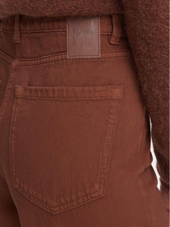 Marella Marella Traperice Zaffo 2623136075 Tamno smeđa Wide Leg