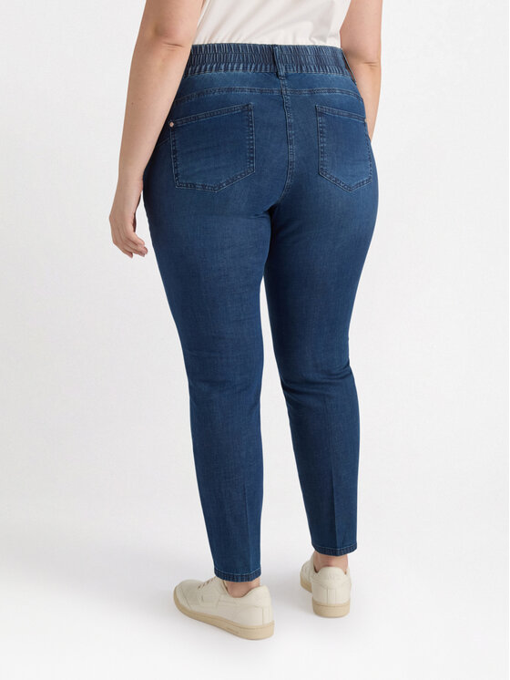 Fiorella Rubino Fiorella Rubino Jeansy P590T004865N024 Niebieski Skin Fit