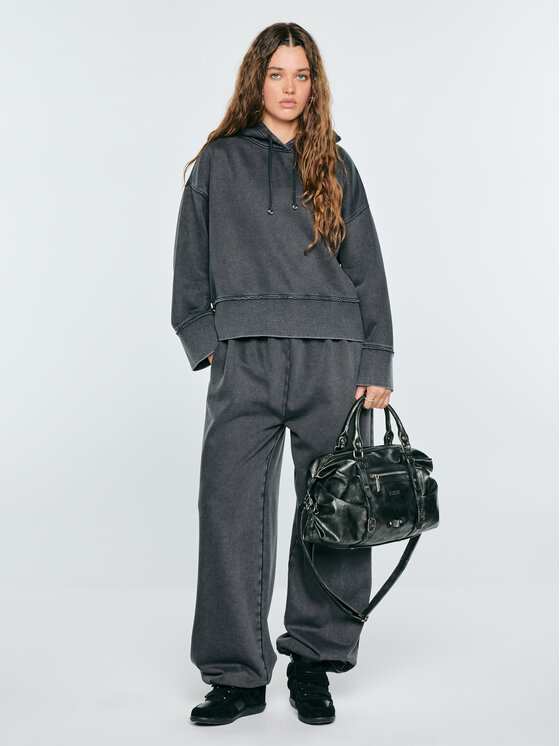 BIG STAR BIG STAR Bluza AGNESSA Czarny Oversize