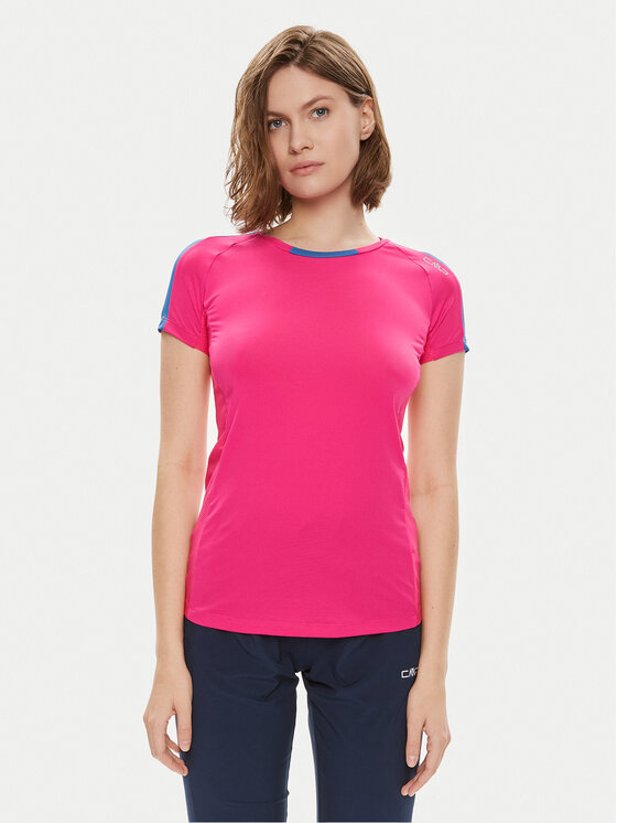 CMP Funkčné tričko 32C6236 Ružová Slim Fit