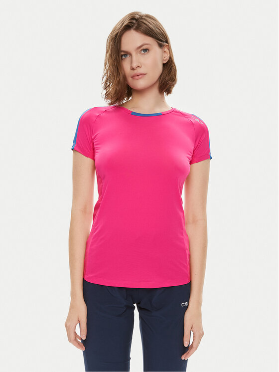 CMP T-shirt technique 32C6236 Rose Slim Fit