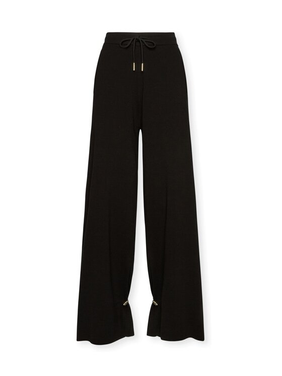 Elena Mirò Elena Mirò Pantaloni di tessuto P621Z000123N0A4 Nero Regular Fit