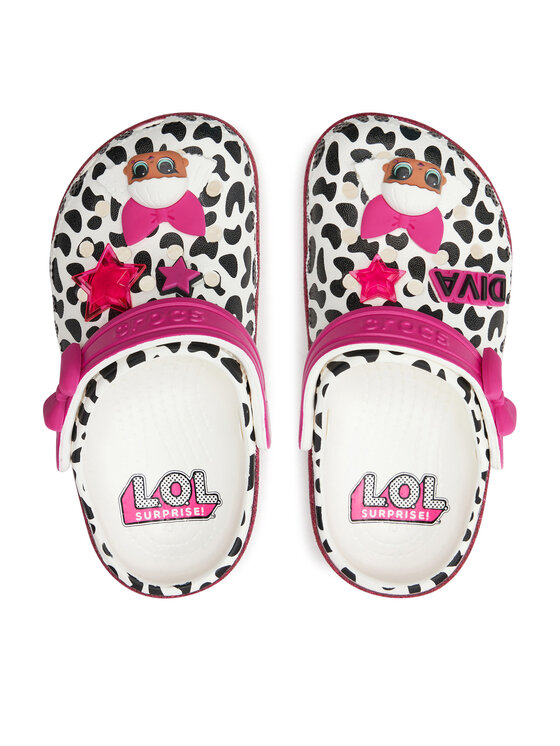 Crocs Crocs Plätud Lol Surprise Diva Classic Clog Kids 209465 Valge