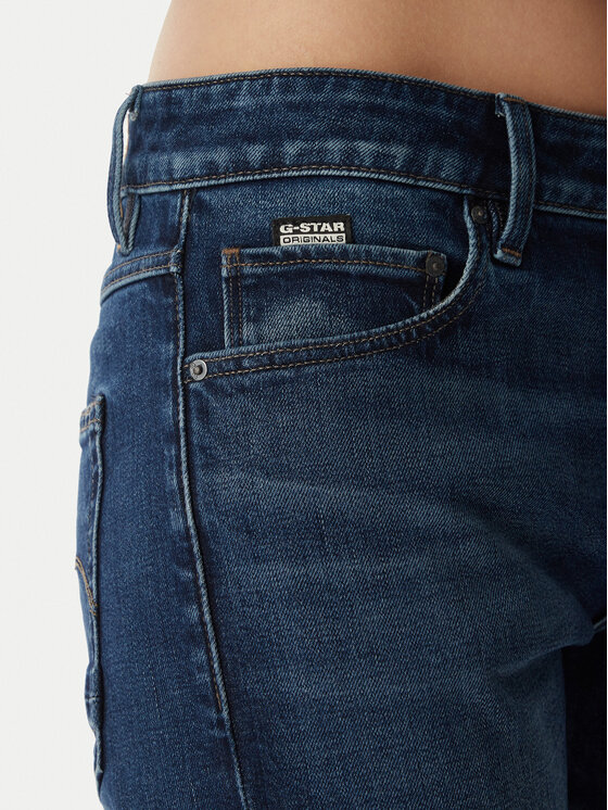 G-Star Raw G-Star Raw Farmer Kate D15264-C052 Sötétkék Boyfriend Fit
